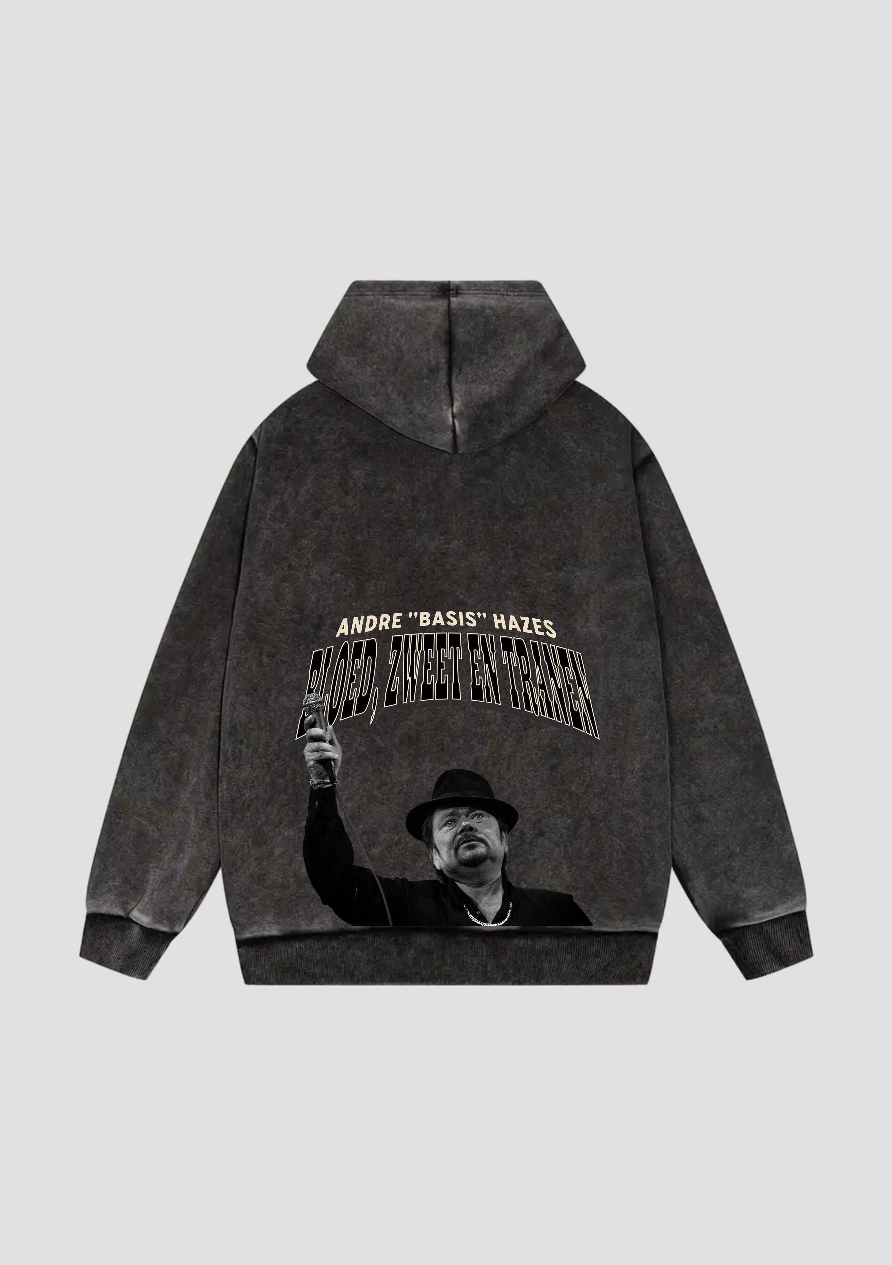 Andre ‘’Basis’’ Hazes - Oversized Hoodie Achterafdruk